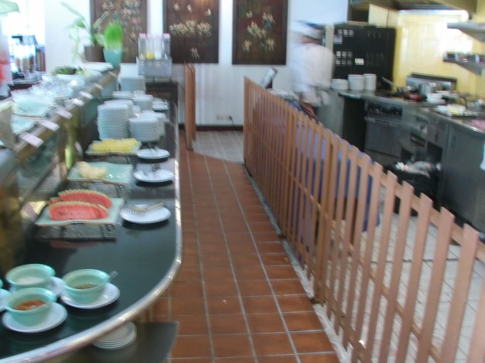Die Obst, Käse, Wursttheke Hotel Samui Palm Beach Resort