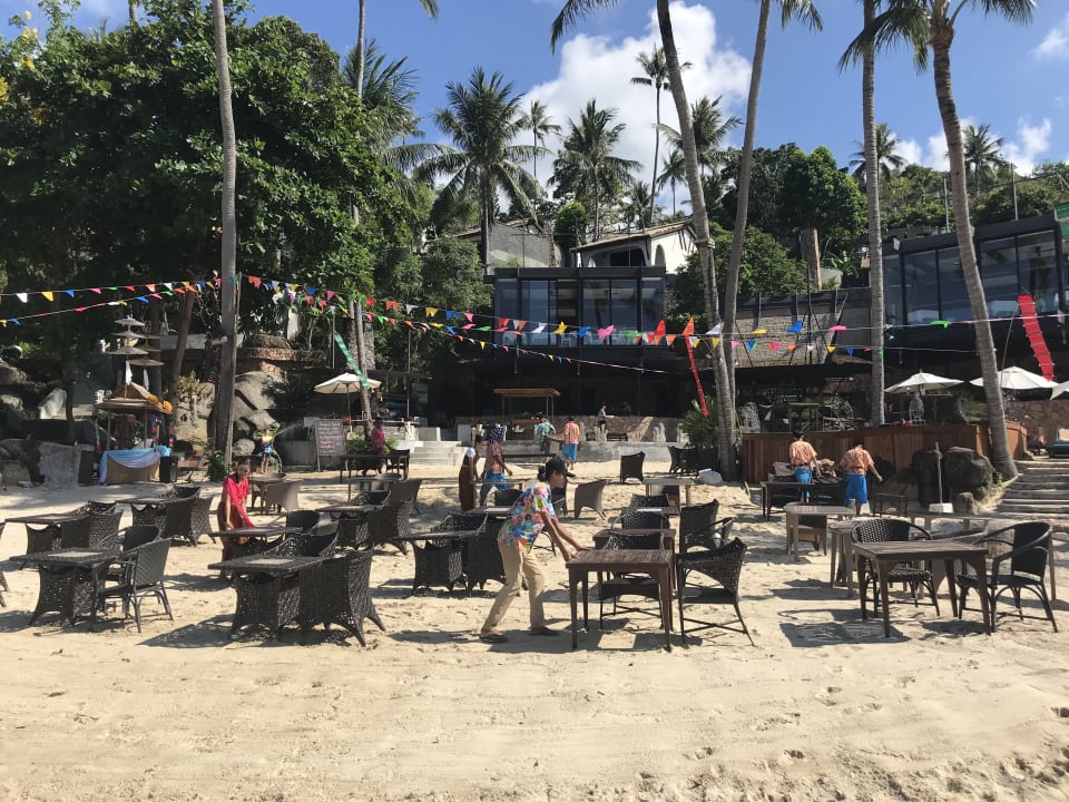 Das Strandresturant Panviman Resort Koh Phangan