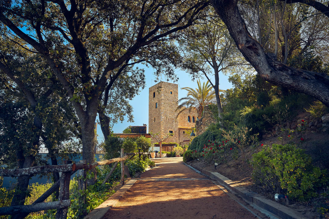Ausblick Hotel Castell D'Empordà