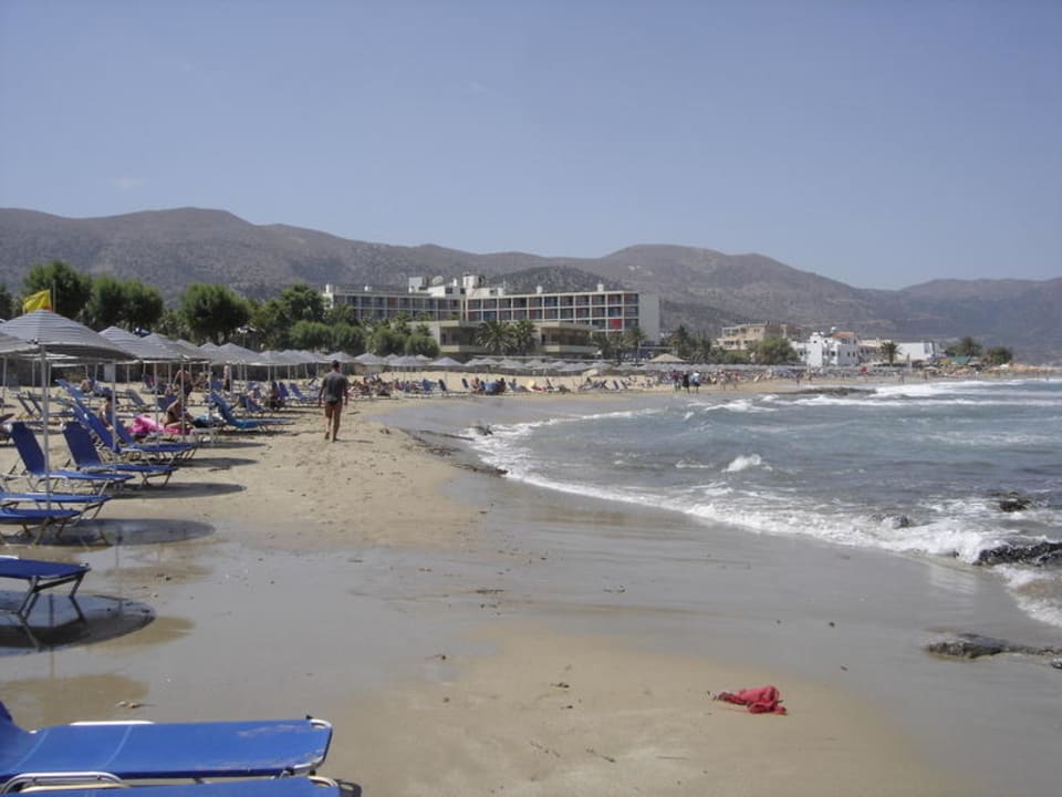 Plaża hotelowa Calimera Sirens Beach