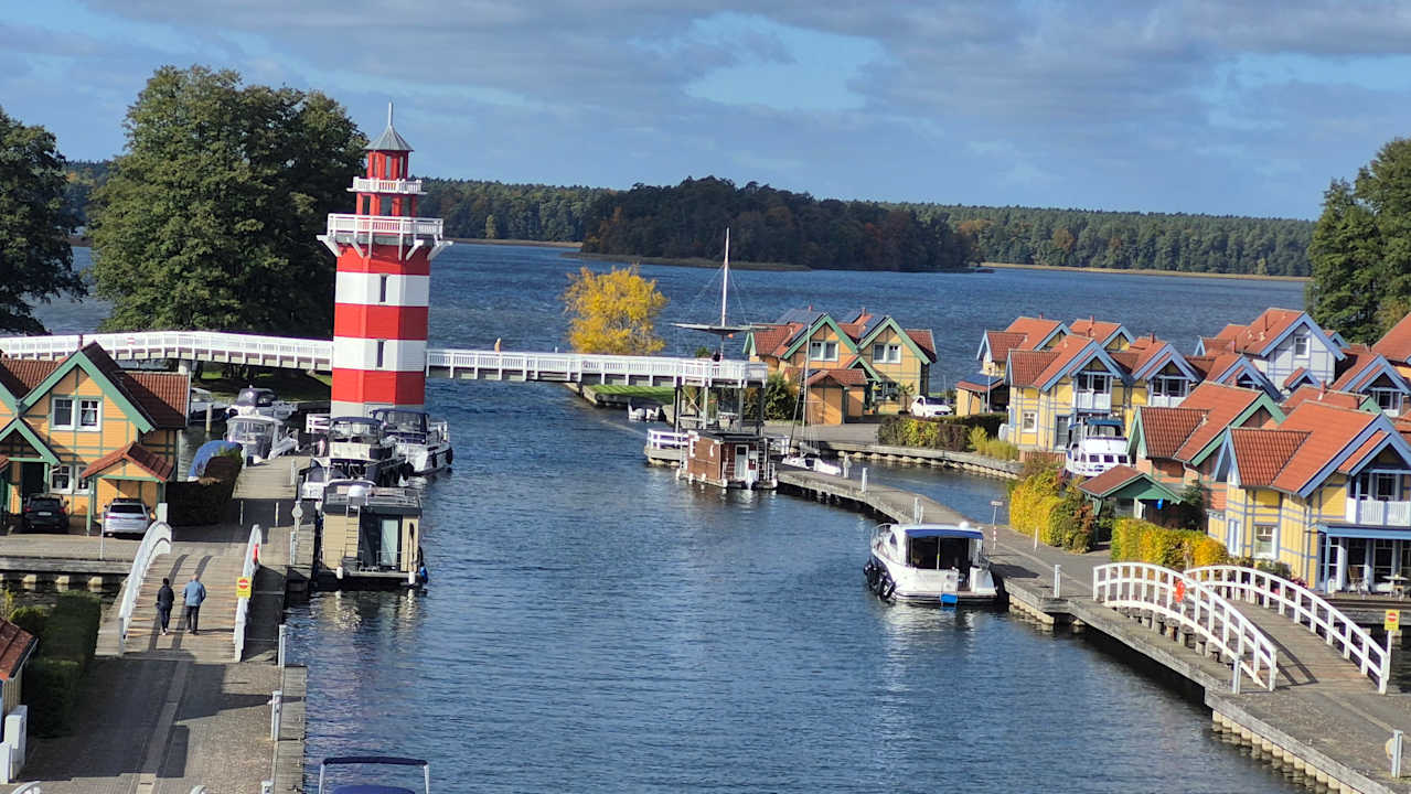 Außenansicht Precise Resort Hafendorf Rheinsberg
