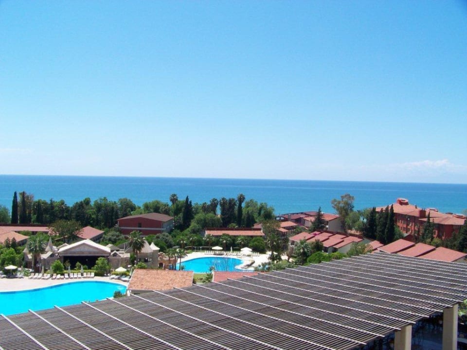 Pool von der Terrasse Horus Paradise Luxury Resort & Club