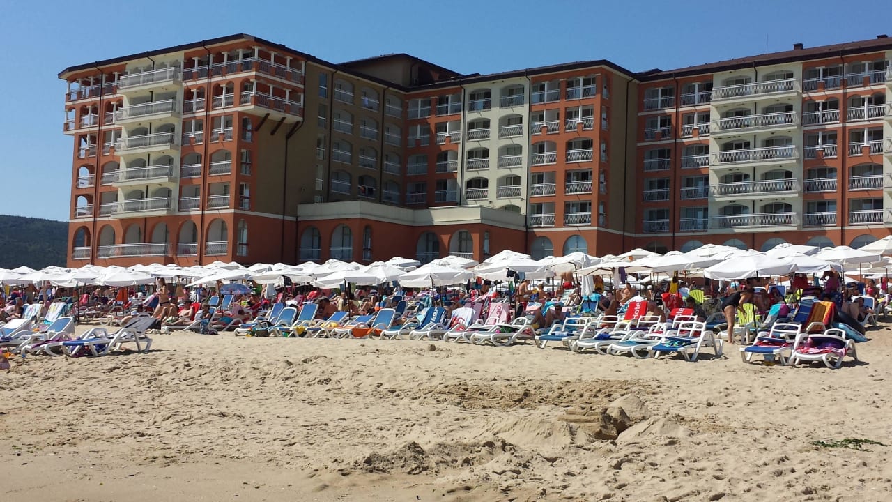 Vom Strand aus fotografiert Sol Luna Bay