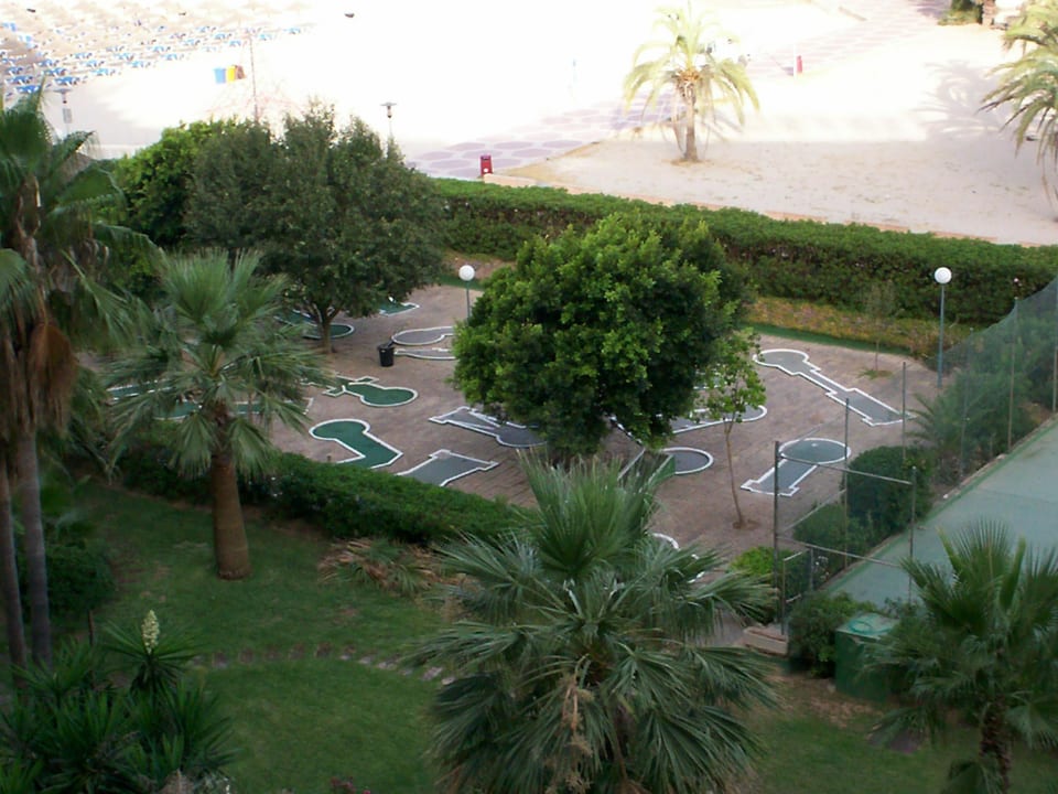 Die Minigolf-Anlage Hotel Vibra Beverly Playa