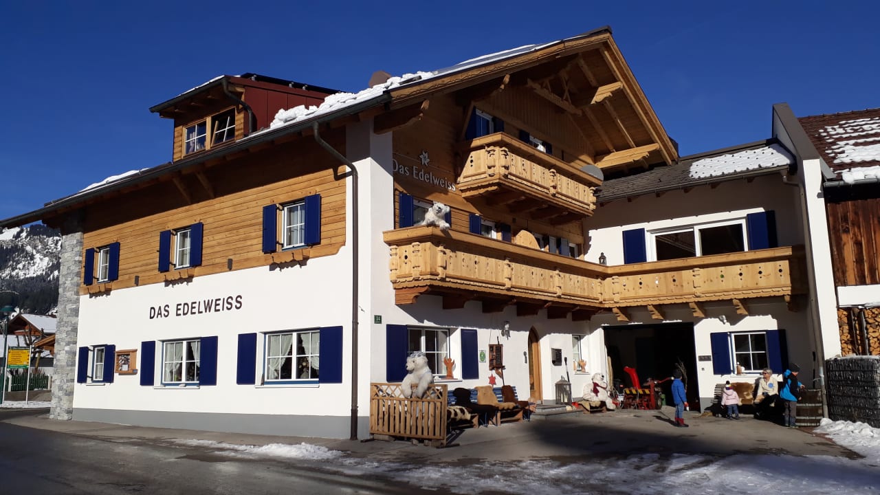 Außenansicht Apartments Das Edelweiss