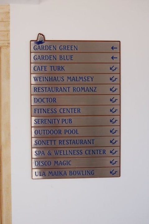 Wegweiser Royal Atlantis Spa & Resort