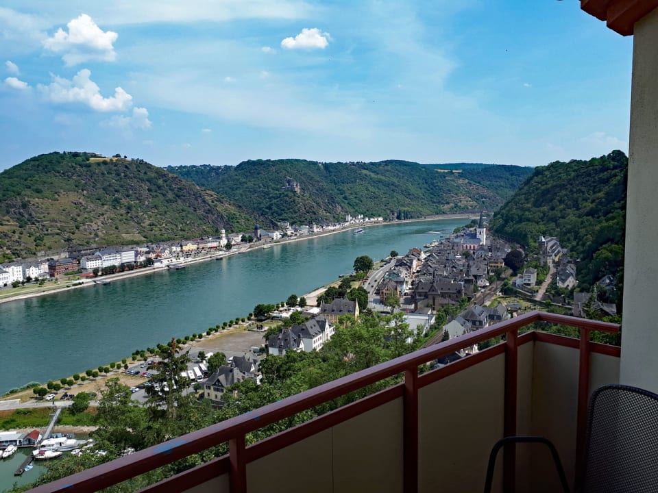 Ausblick Hotel Schloss Rheinfels