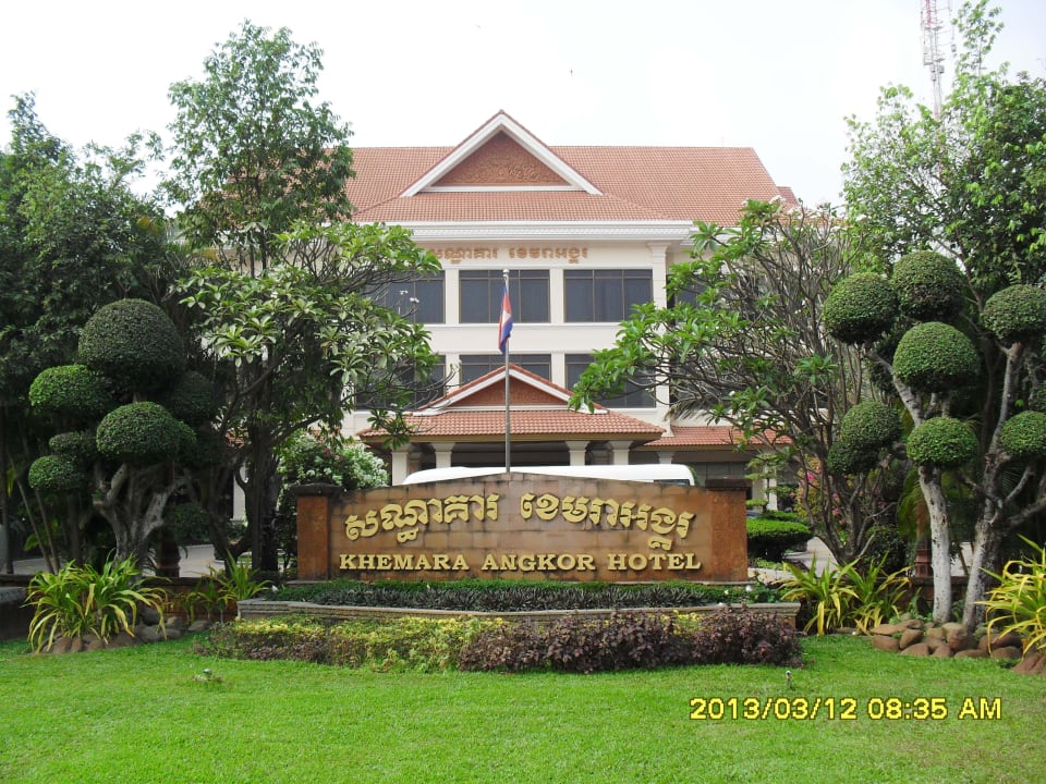 Blick zum Hotel Khemara Angkor Hotel & Spa