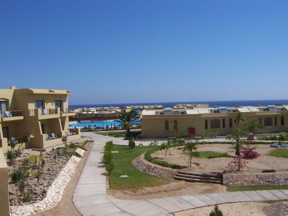 Vom Zimmer zum Pool Three Corners Fayrouz Plaza Beach Resort