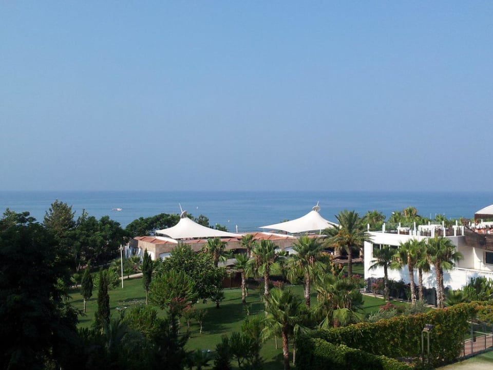 Blick von unserem Balkon Adalya Resort & Spa - Adults Only