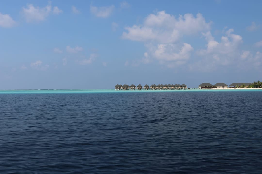 Anblick aus dem Schnellboot  Summer Island Maldives