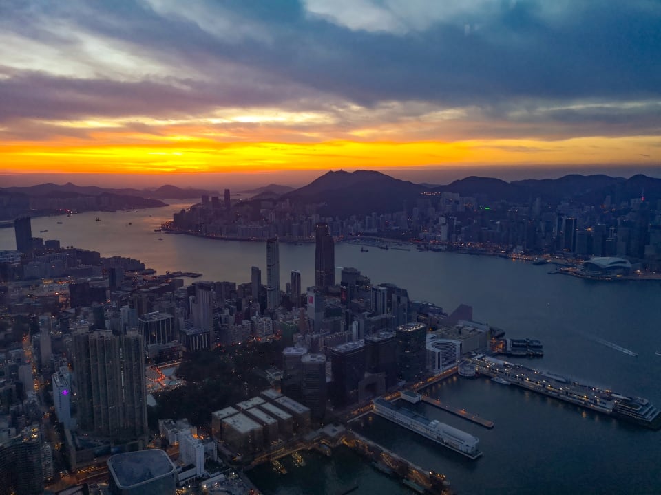 Ausblick Hotel The Ritz-Carlton Hongkong