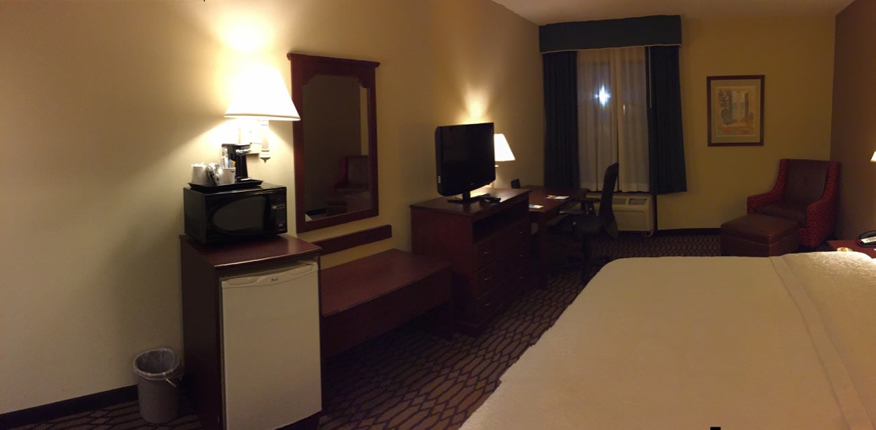 Zimmer Hotel Hampton Inn St. Petersburg