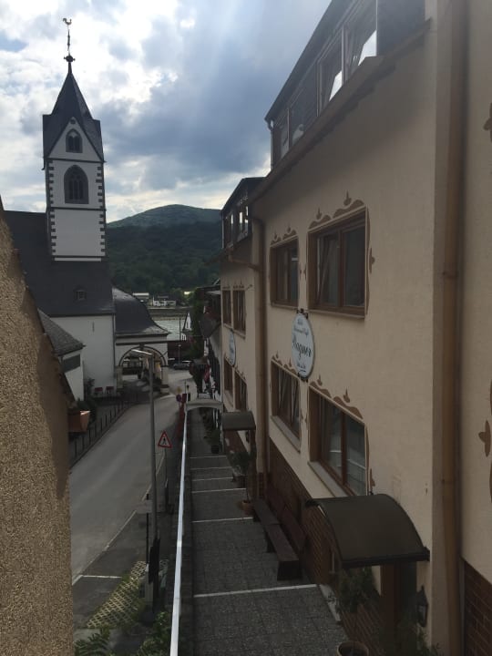 Ausblick Rheinhotel Wagner