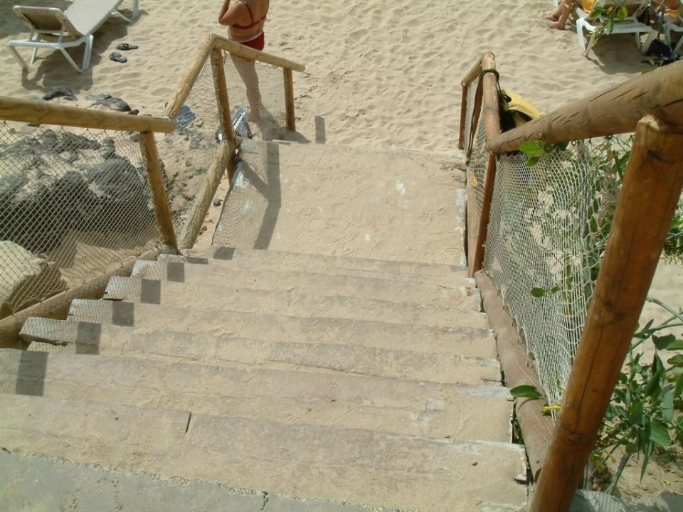 Strandtreppe Hotel H10 Tindaya