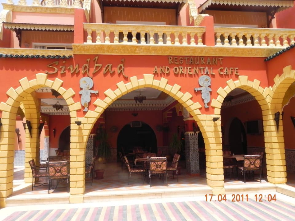 Sindbad Restaurant  Pickalbatros Alf Leila Wa Leila Resort - Neverland Hurghada