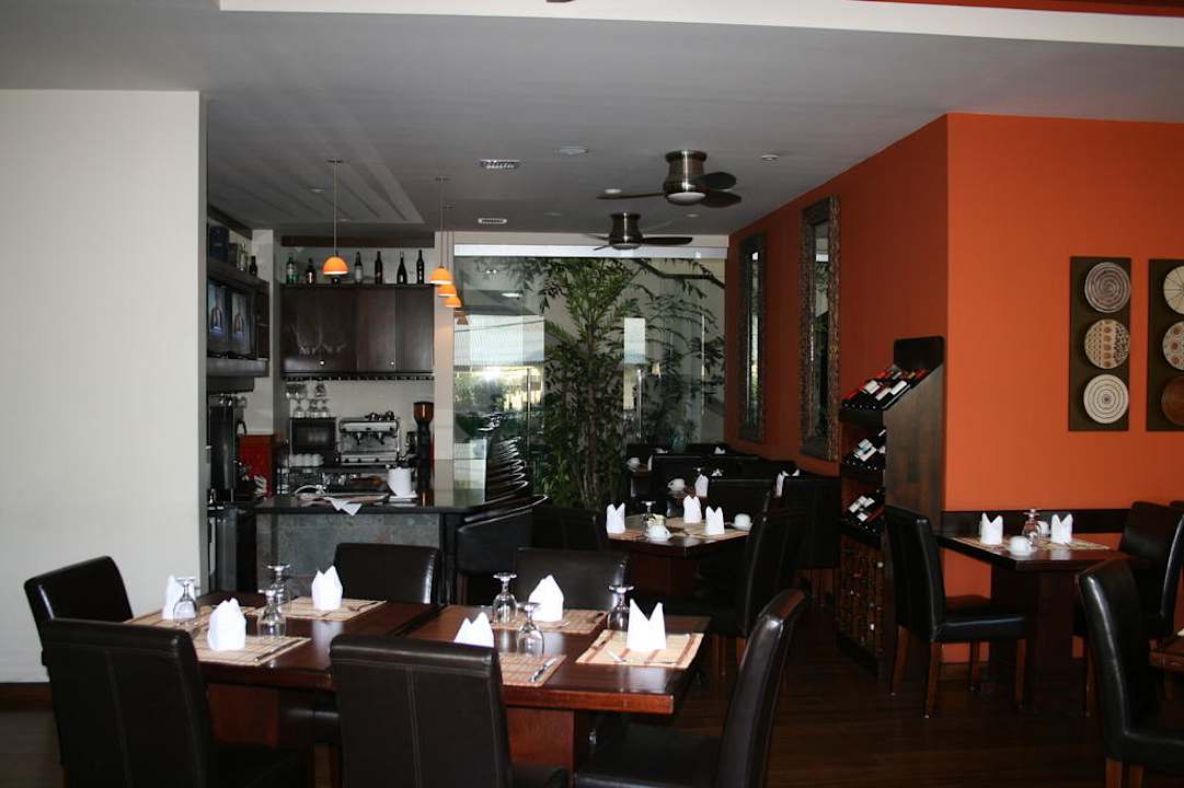 Blick Richtung Büffet Hotel Rincon del Valle