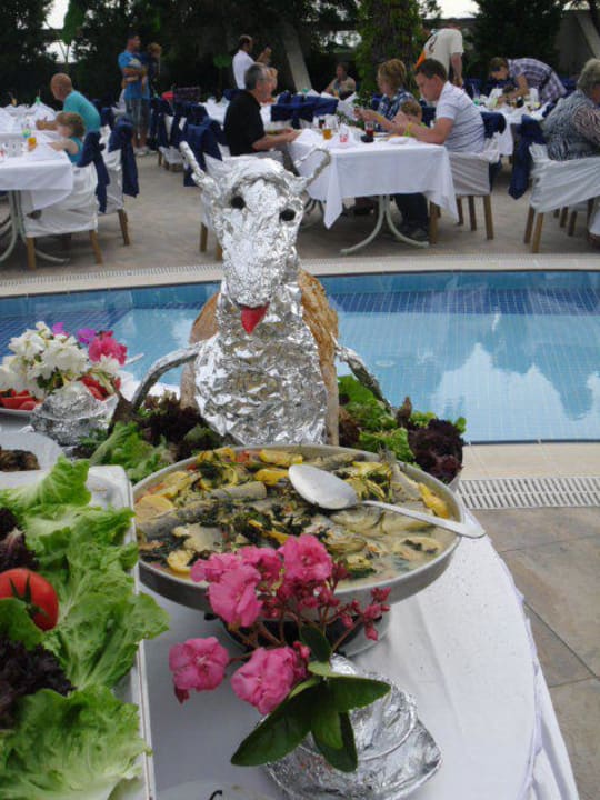 Ohhh sehr süss vorbereitet Saturn Palace Resort Hotel