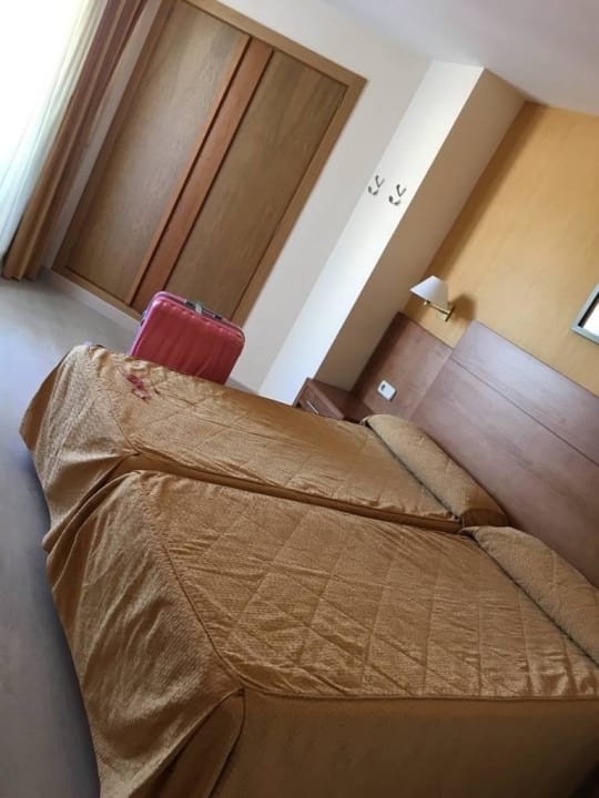 Seperates Schlafzimmer ohne TV Hipotels Bahia Grande