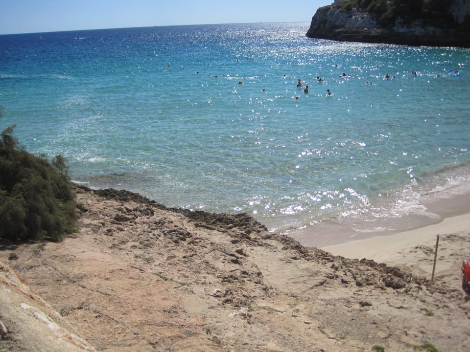 Der Blick von oben Flipflop Cala Romantica