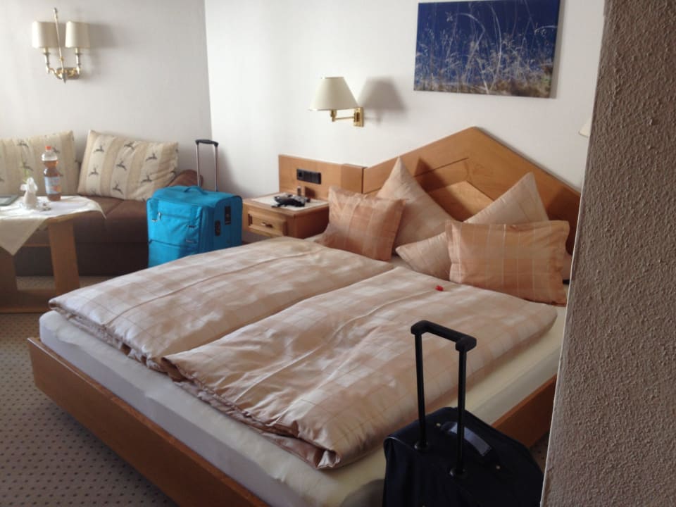Das super bequeme Bett  Hotel Jagdhof