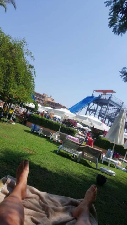 Blick auf Pool Asteria Family Belek
