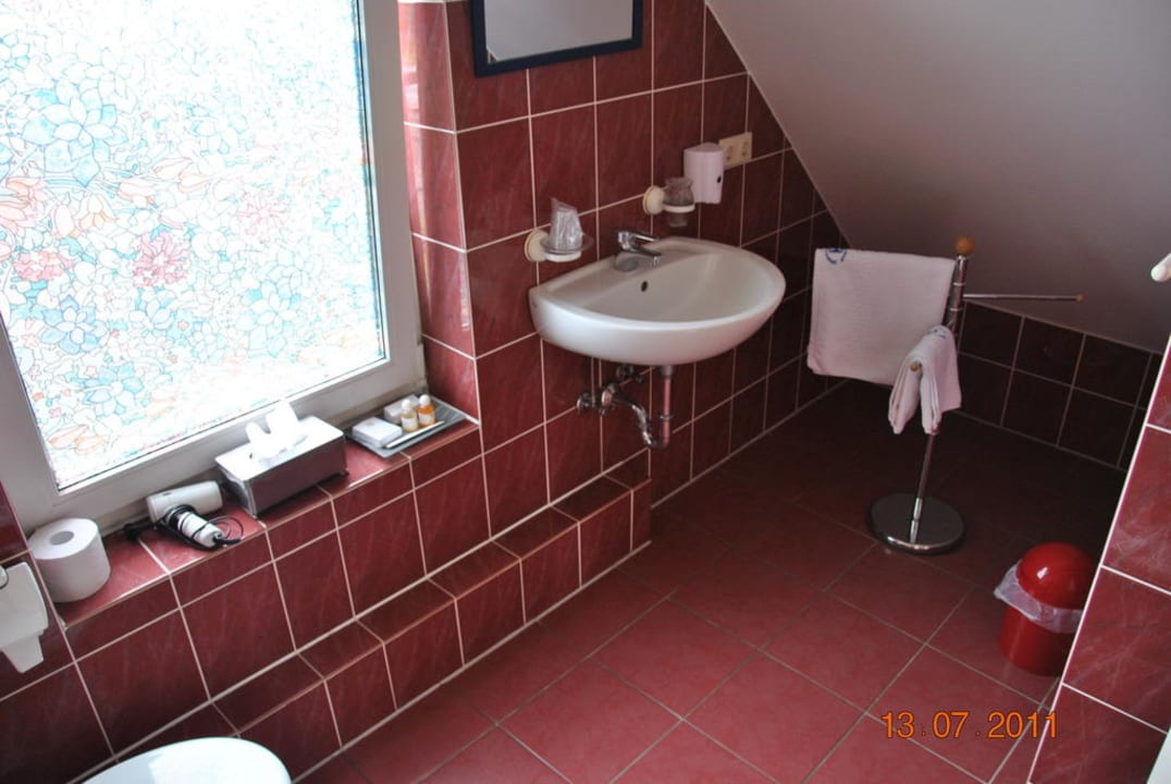 Badezimmer Hotel Villa Stockum
