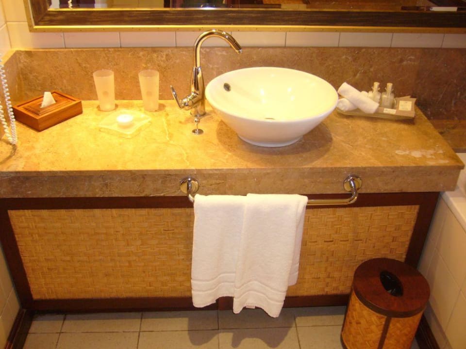 Die Badezeile eine Prestige zimmers Constance Belle Mare Plage