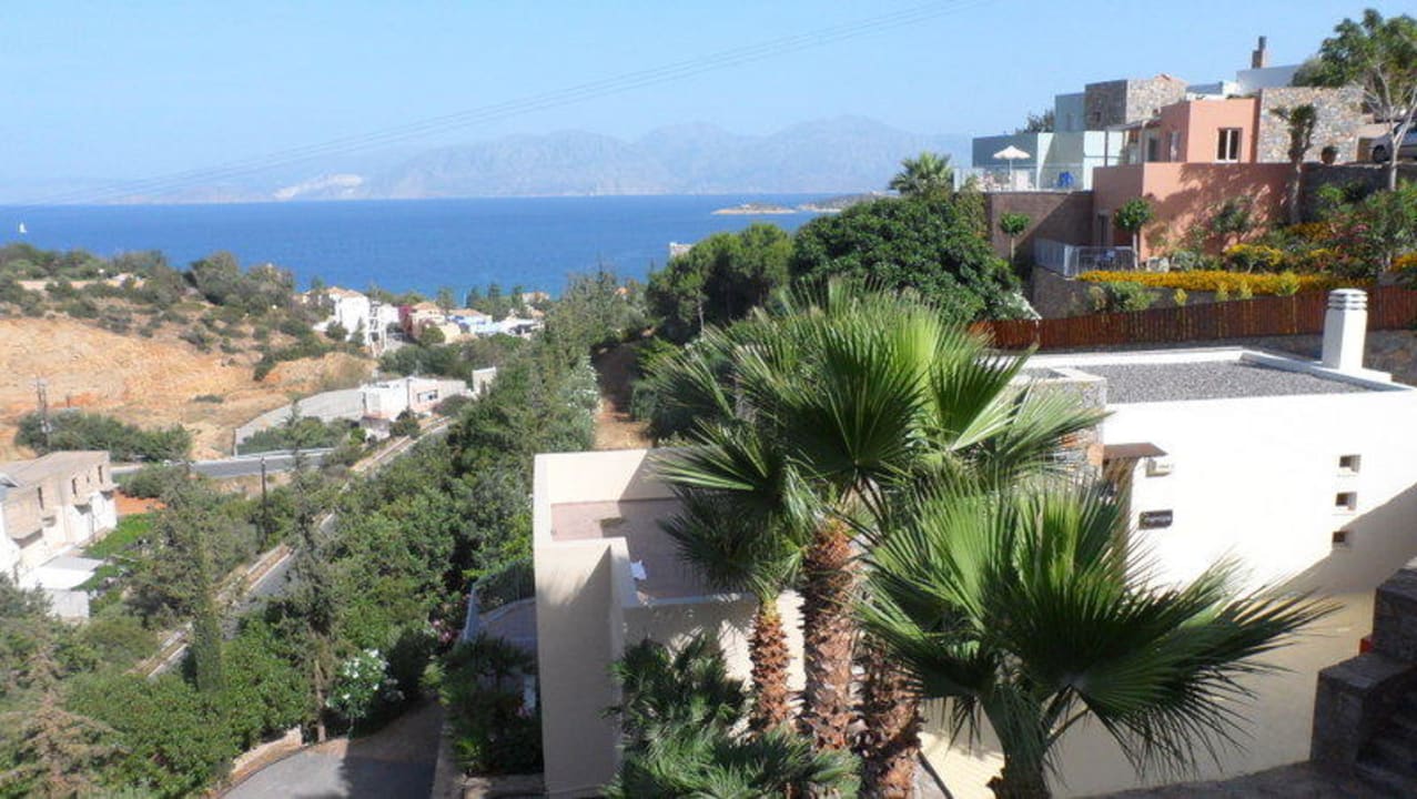 Ausblick vom Balkon Hotel Pleiades Villas