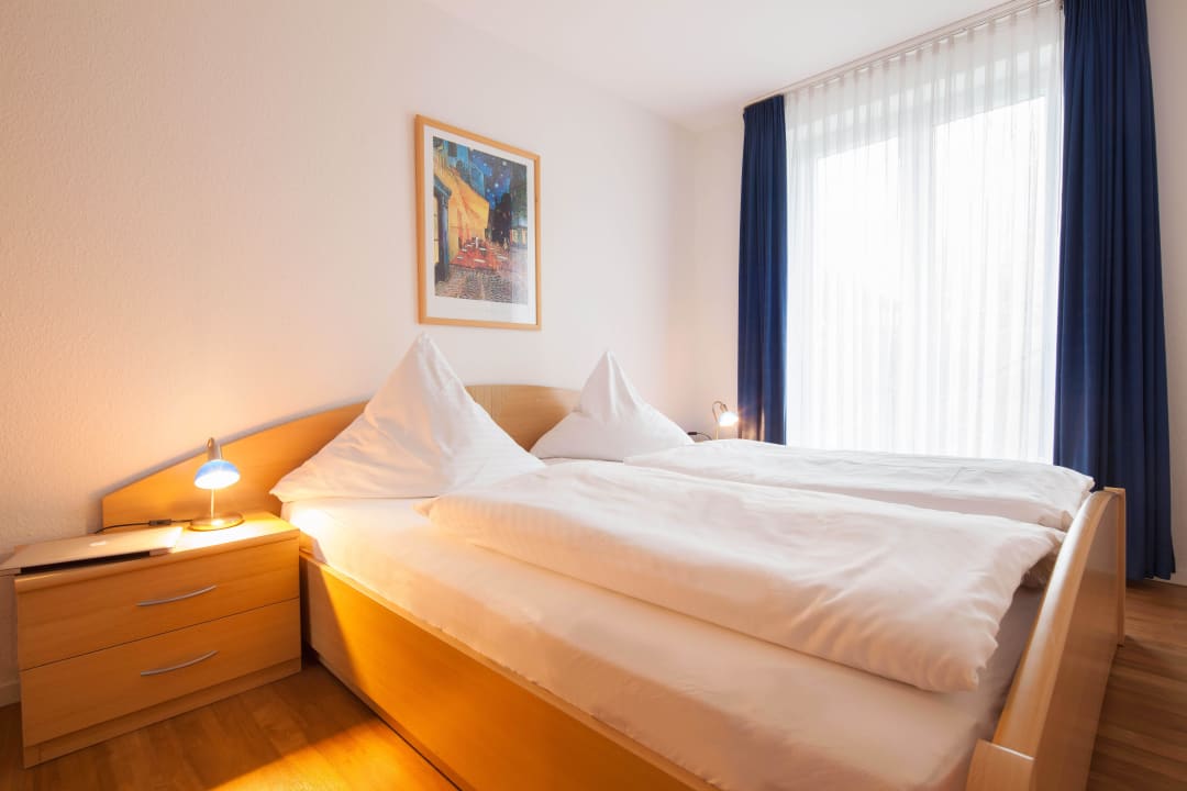 Schlafzimmer Moin! Apartments Haus am Mühlenpark