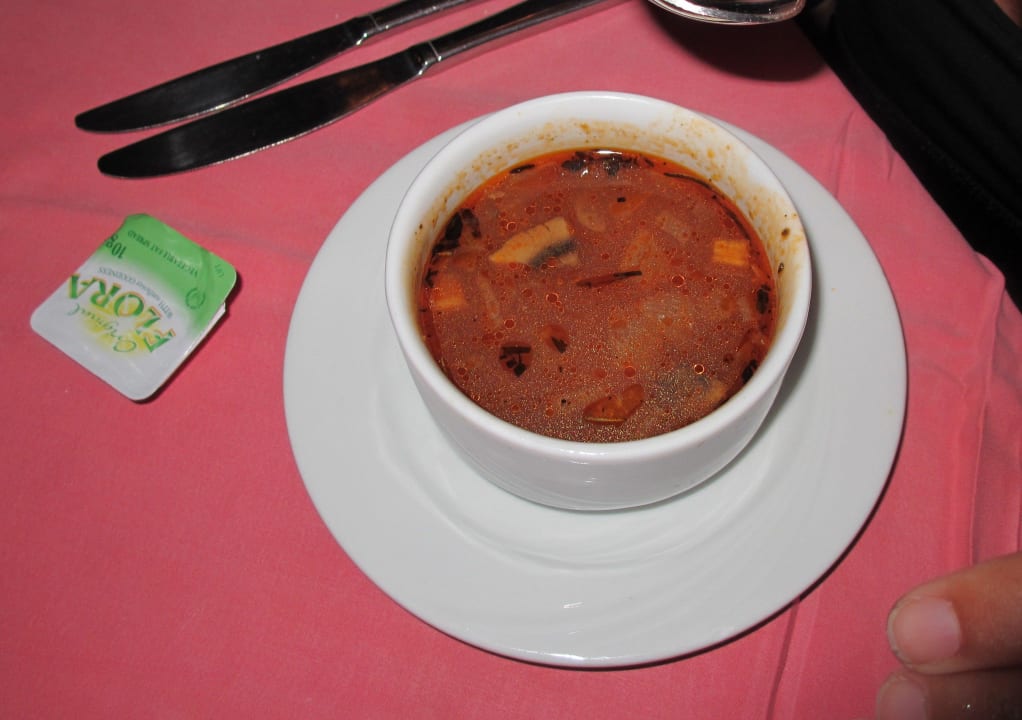Suppe im the Beach The Grand Hotel Sharm El Sheikh