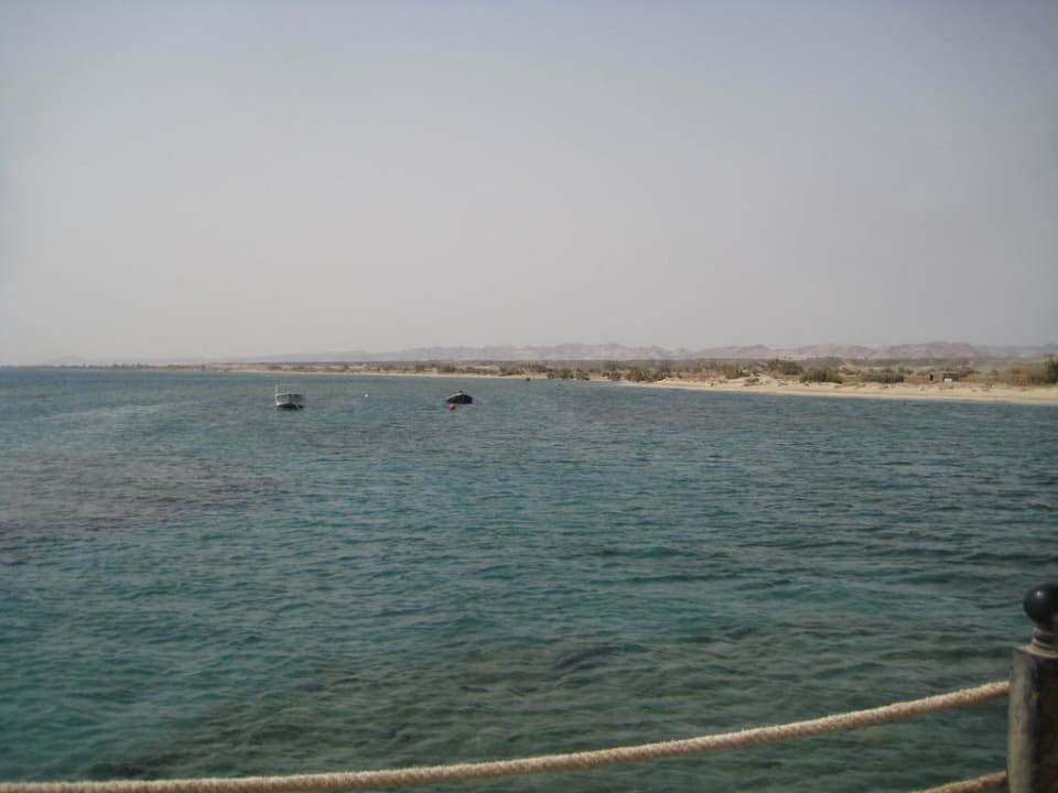 Blick nach Süden Shams Alam Beach Resort
