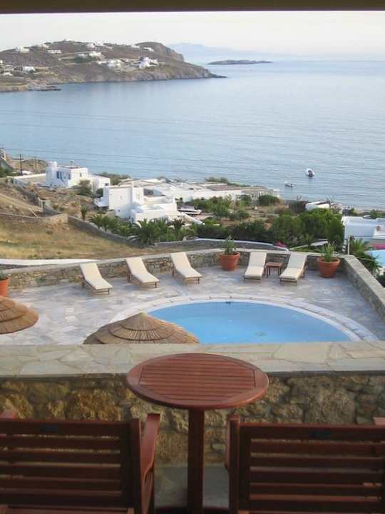 The view from the room Panthea Residence - Mykonos