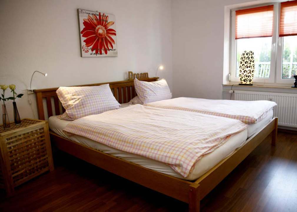 Doppelbett Ferienwohnung Mia