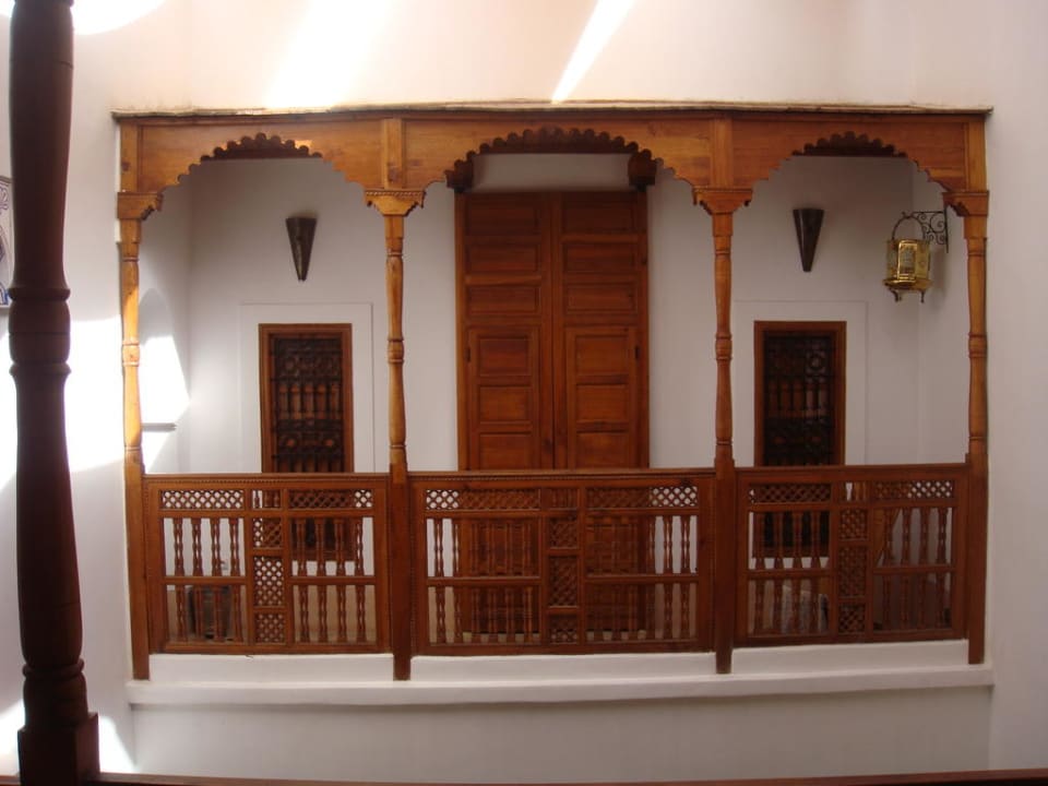 Außenansicht Zimmer 1. Stock Hotel Riad Slawi