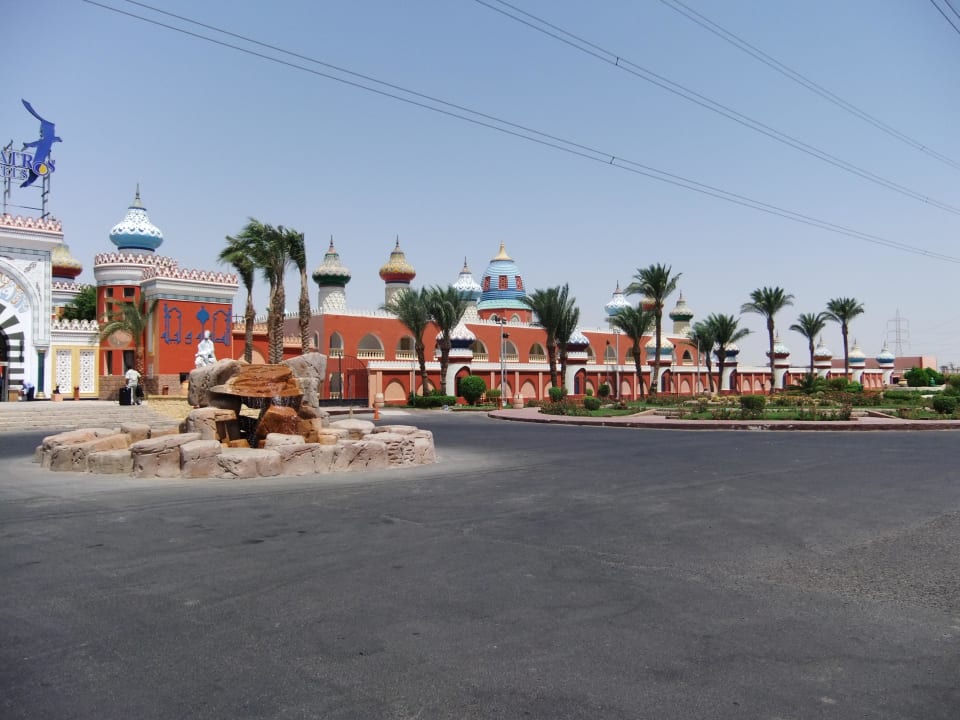 Haupteingang Pickalbatros Alf Leila Wa Leila Resort - Neverland Hurghada