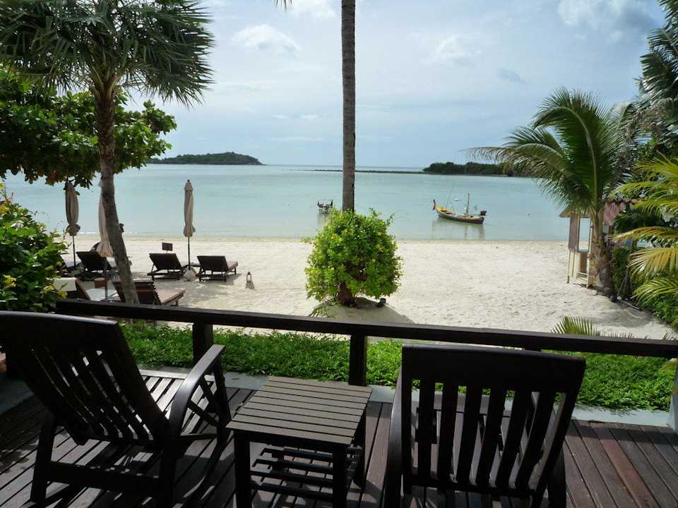Ausblick vom Bungalow 808 / 807 Iyara Beach Hotel