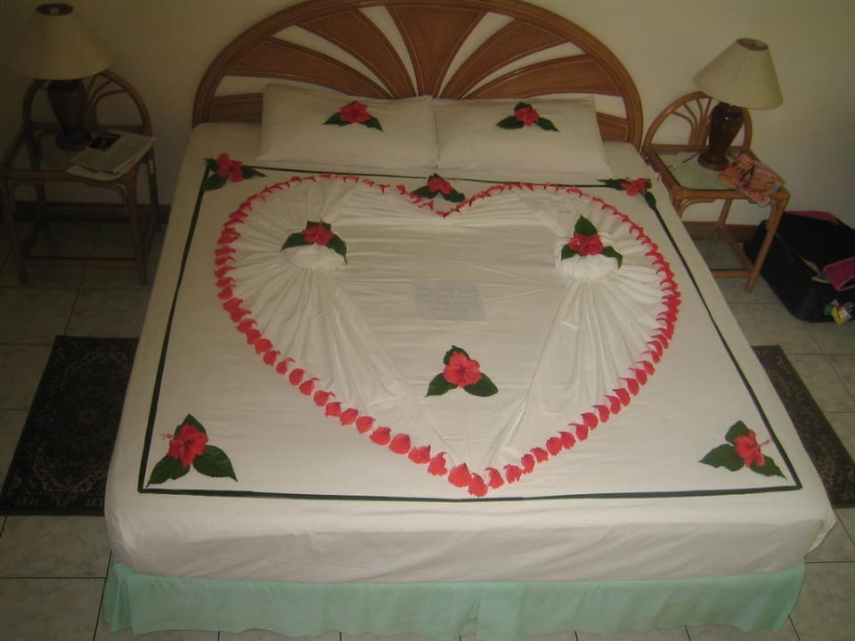 Dank des Roomboys für 10 Dollar Trinkgeld Villa Park Sun Island