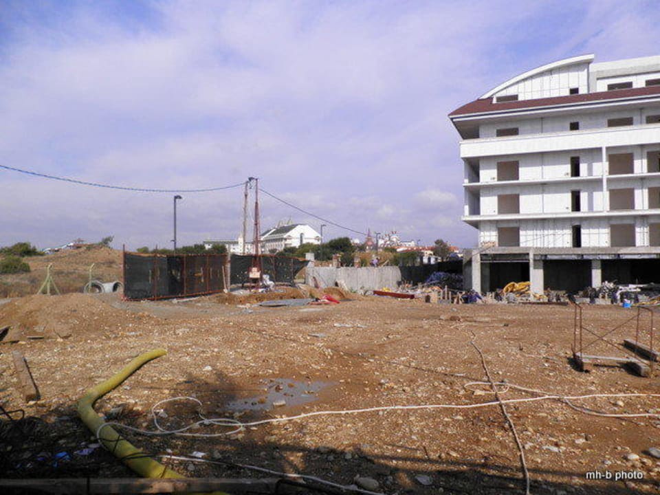 Baufortschritt am 26.12. Sentido Trendy Verbena Beach