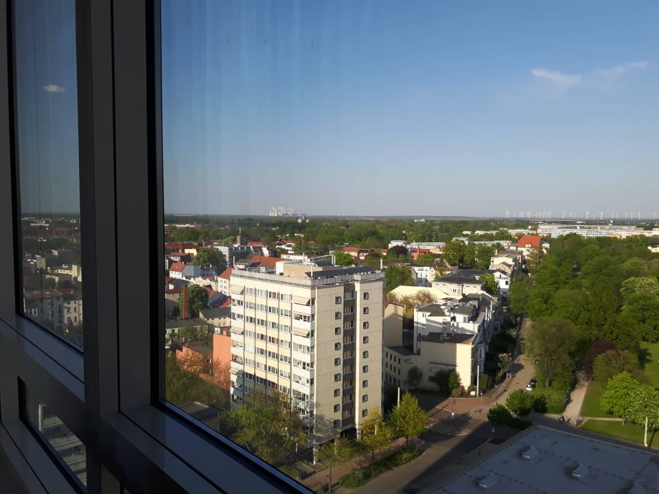 Aus der 13. Etage Lindner Hotel Cottbus