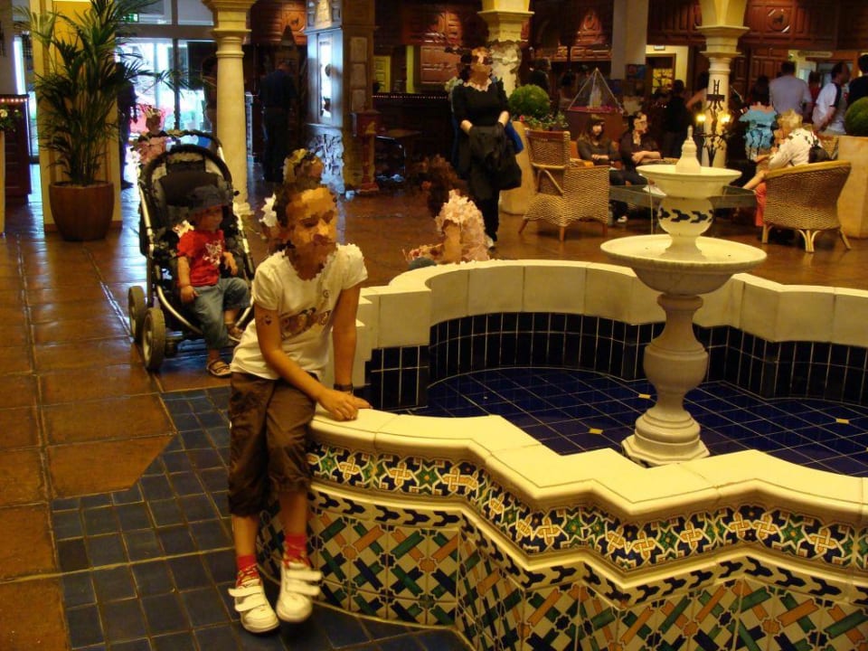 Schöne Lobby Hotel El Andaluz Europa-Park