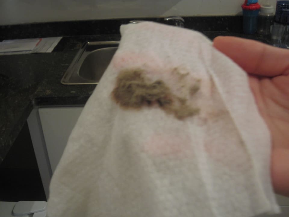 Dreck und Staub der Klimaanlage Pyramisa Sunset Pearl Resort