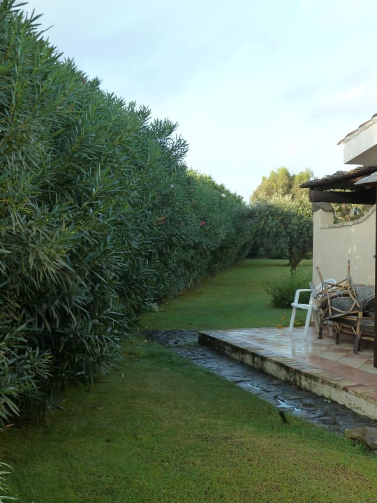 GArtenansicht Apartment Porto Giunco Residence