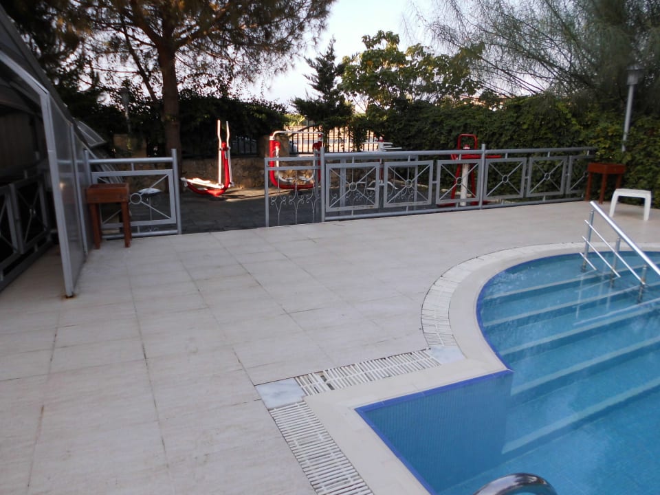 "Fitnessstudio"! Hotel Asrin Beach