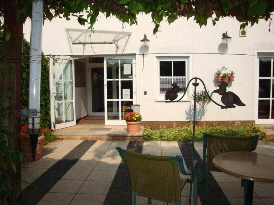 Hoteleingang Hotel am Uckersee