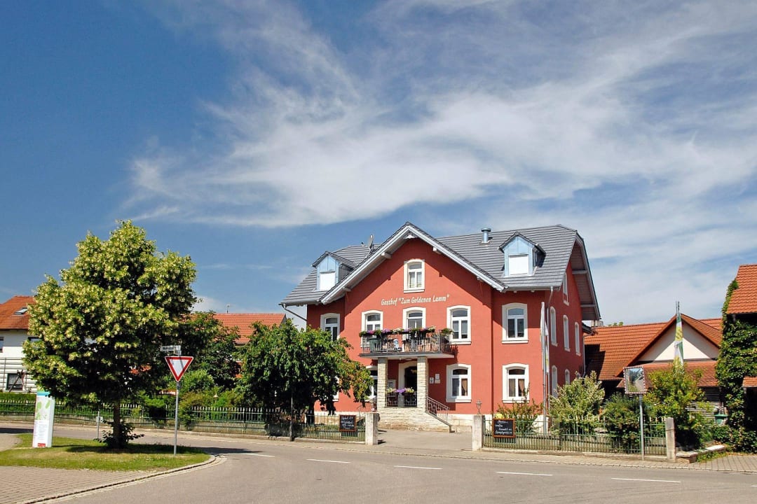 Außenansicht Gasthof zum Goldenen Lamm