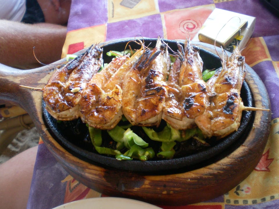 Lecker...im Fischresturant ! Menaville Safaga