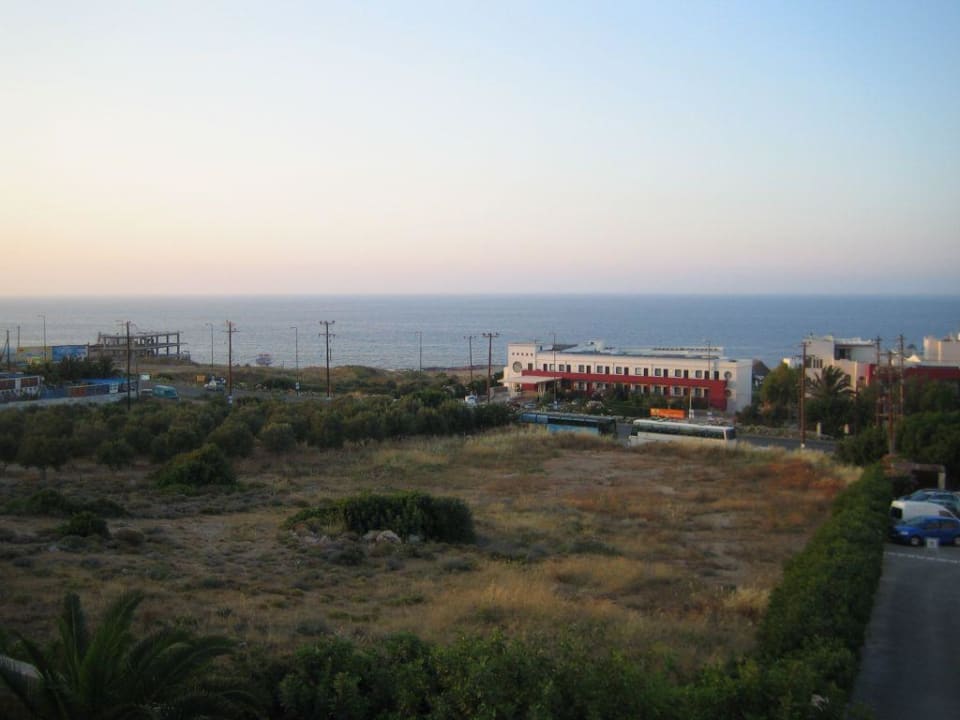 Blick vom Balkon Grand Hotel Holiday Resort