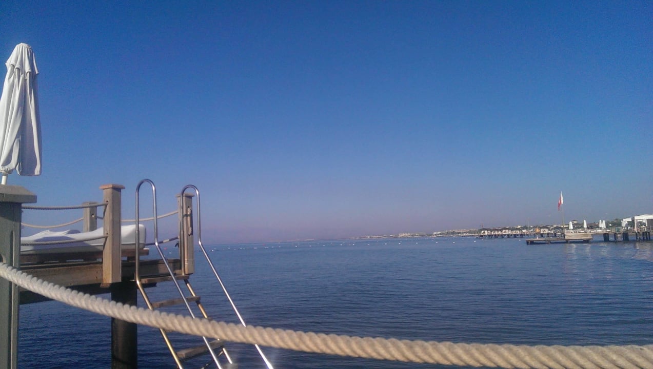 Blick vom Steg Voyage Belek Golf & Spa