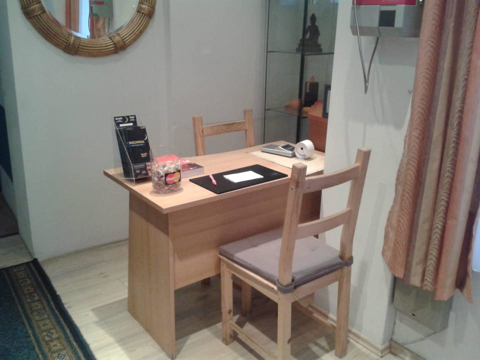 Die Rezeption Cityhotel Storch